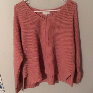 lucky brand pink sweater
